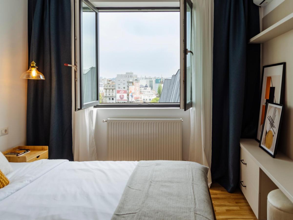 Sunny 2Br Flat - Top Location - Amazing Balcony ブカレスト エクステリア 写真