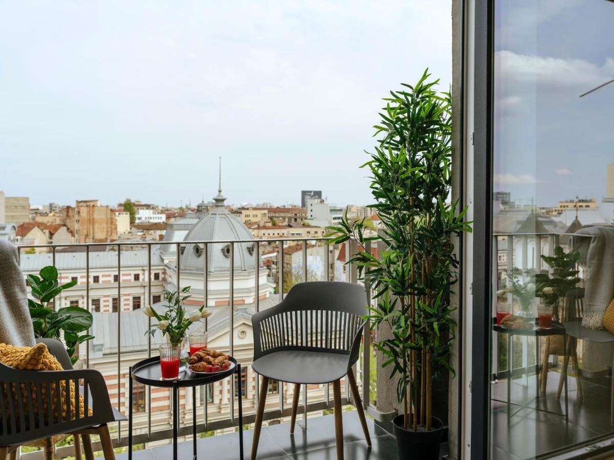 Sunny 2Br Flat - Top Location - Amazing Balcony ブカレスト エクステリア 写真