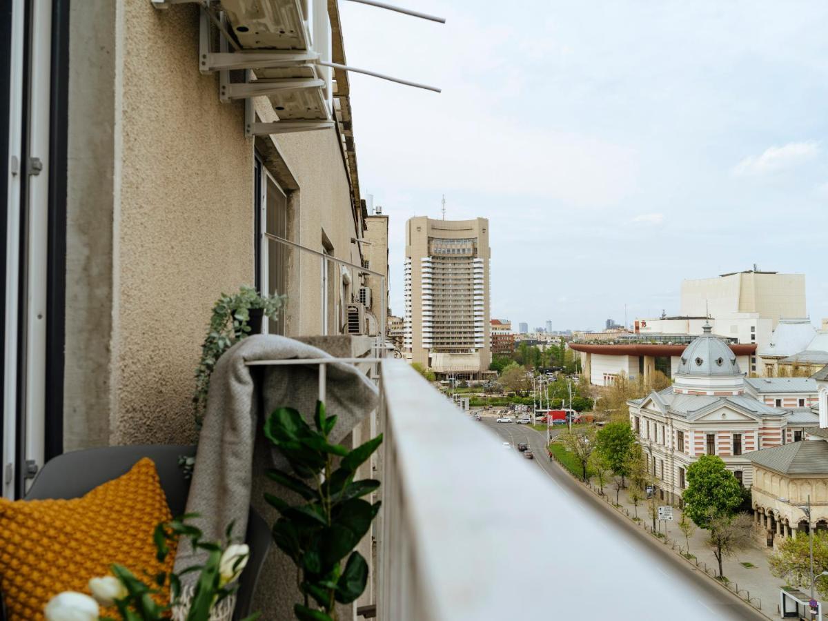 Sunny 2Br Flat - Top Location - Amazing Balcony ブカレスト エクステリア 写真